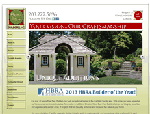 Tablet Screenshot of bearpawbuilders.com